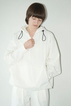 ラッシュ ガード ハーフ ジップトップス - PACKABLE RASH GUARD HALF ZIP TOPS - WHITE
