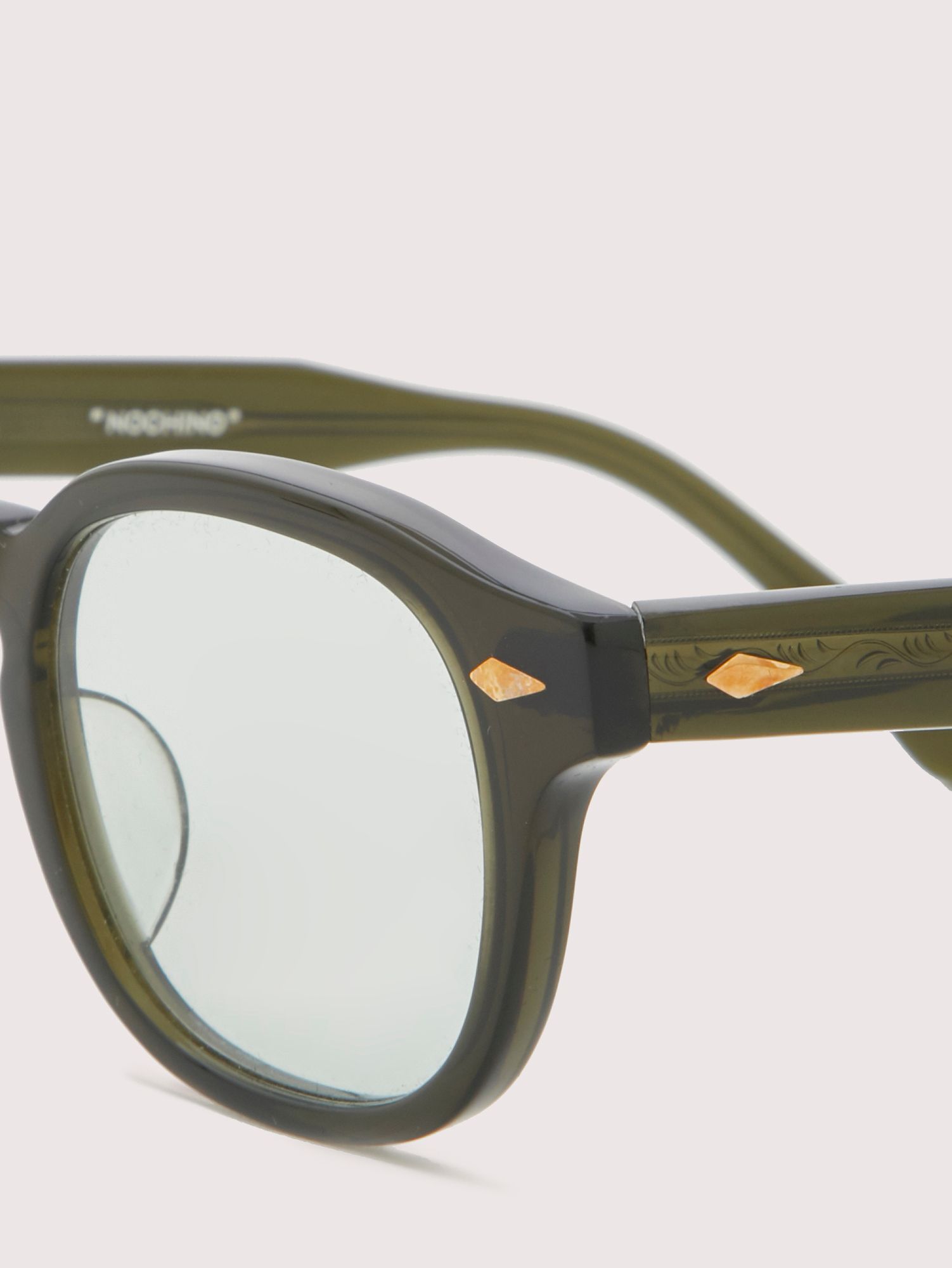 NOCHINO (ノチノ) #6 CLEAR SMOKE OLIVE × GREY GREEN TO D.GREY (調光モデル) サングラス / 眼鏡