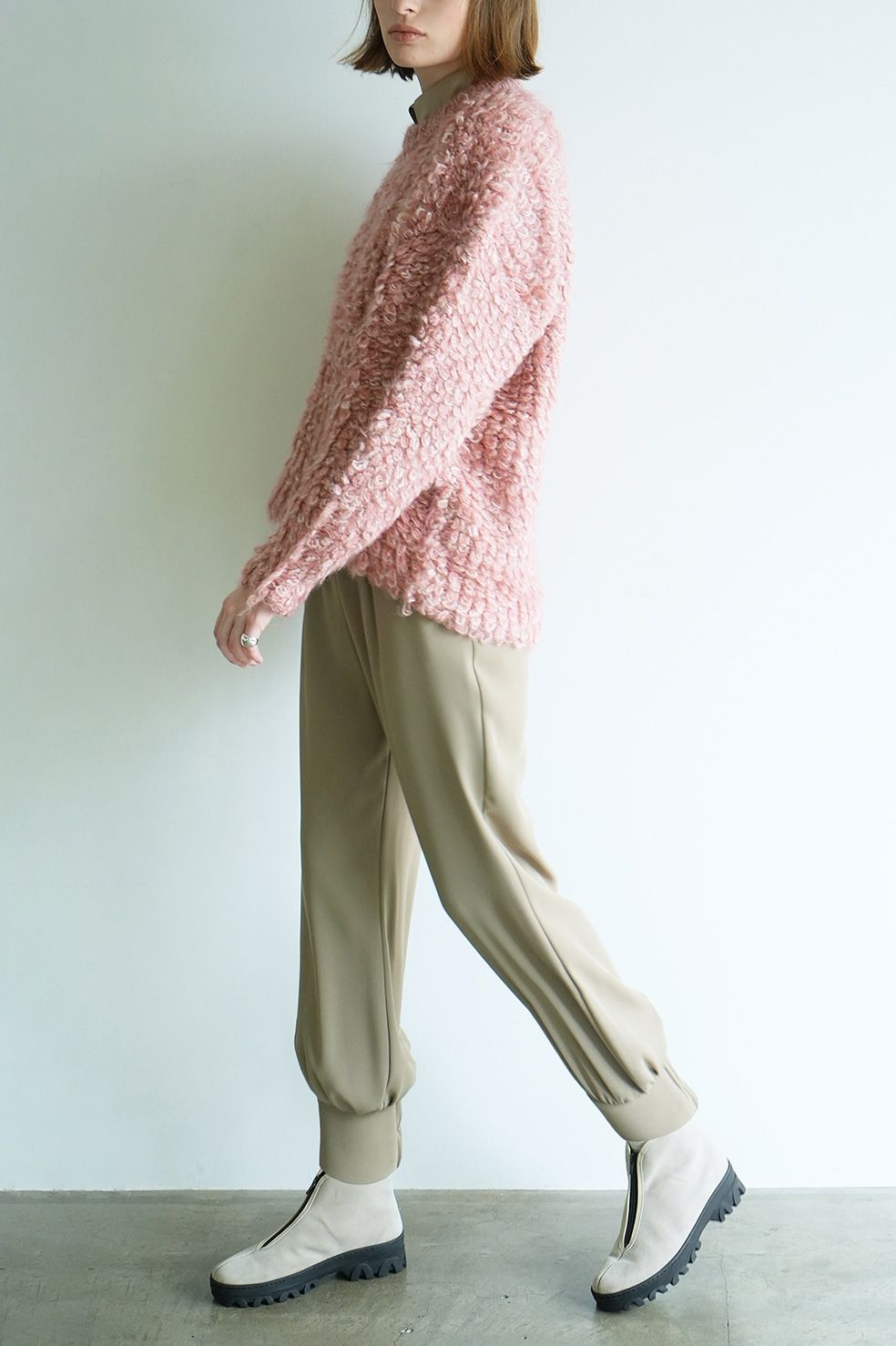 CLANE - ミックス モヘア ニット トップス - MIX LOOP MOHAIR KNIT