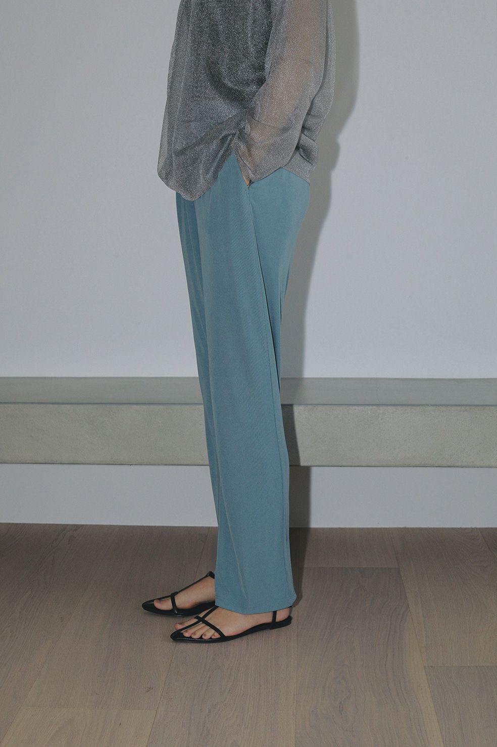 ルーズカット パンツ - LOOSE CUT PANTS - BLUE