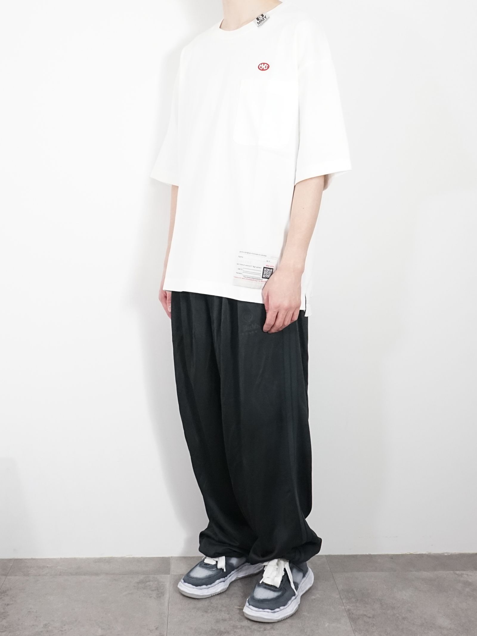 バックプリント ティーシャツ - Back Printed T-shirt - WHITE