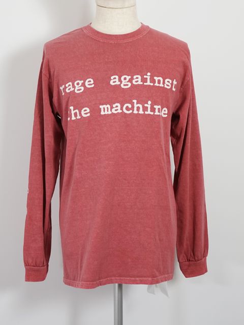 RATM コラボカットソー - RATM L/S MOKOTOV COCKTAIL & LOGO 90S - WINE