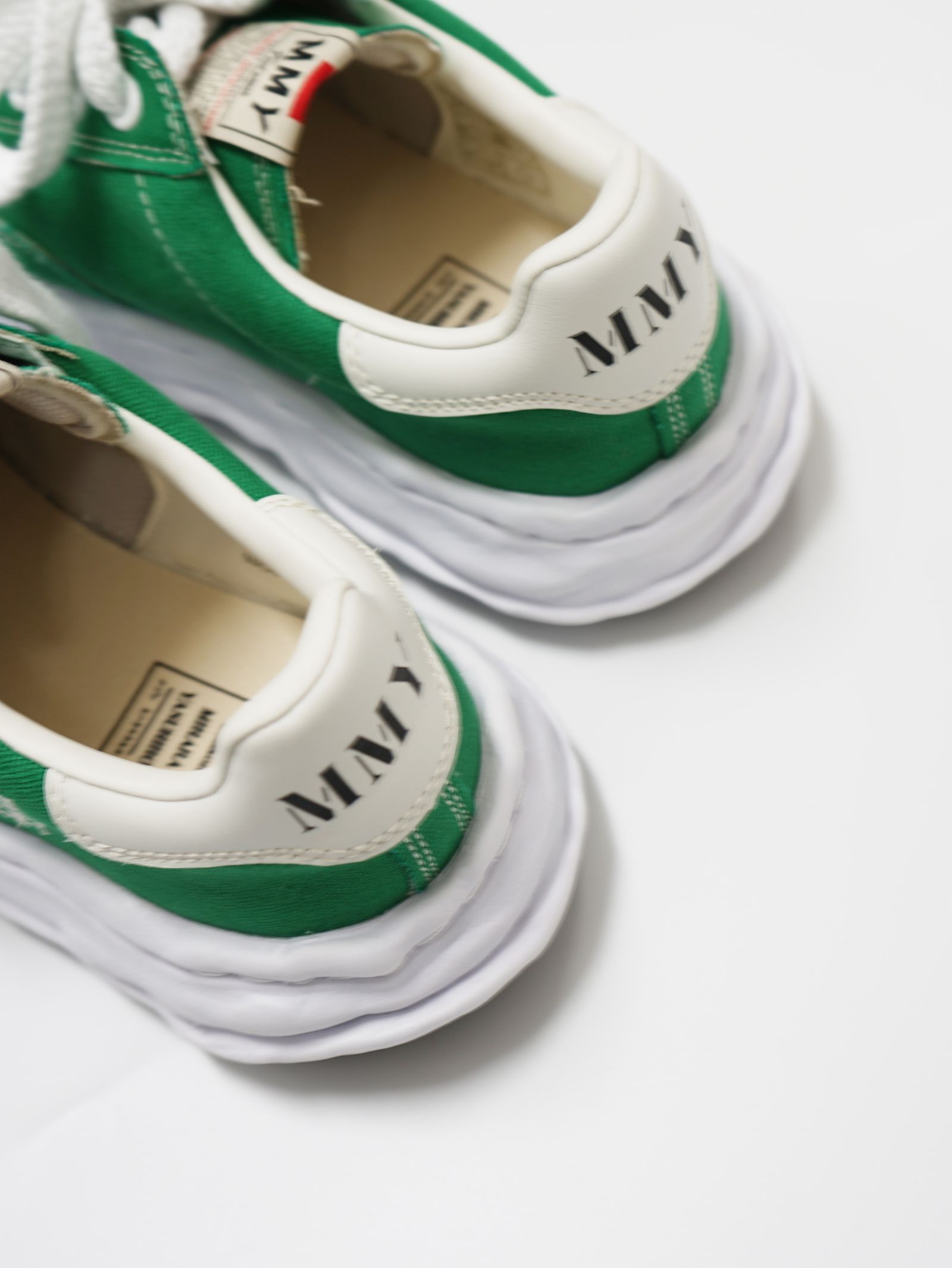 オリジナルソールスニーカー "BLAKEY / ブレイキー" GREEN -  OG Sole Canvas Low-top Sneaker -  A08FW735