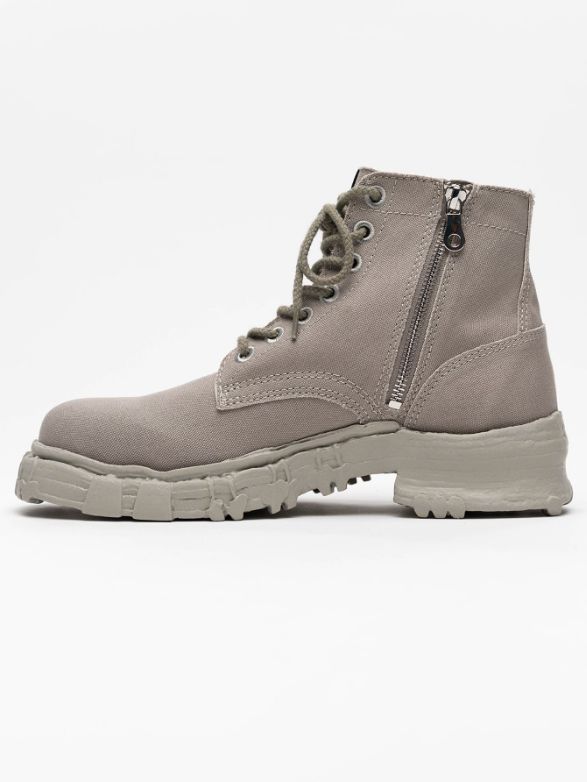 【JOSEPH / ジェセフ】 ビンテージライクソールキャンバスブーツ (GREY)