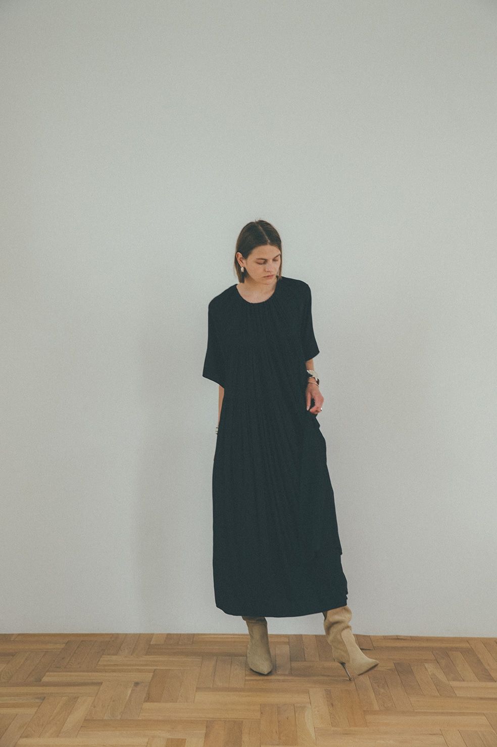 CLANE - ワンピース - DOUBLE FACE TIERED ONE PIECE | ADDICT WEB SHOP