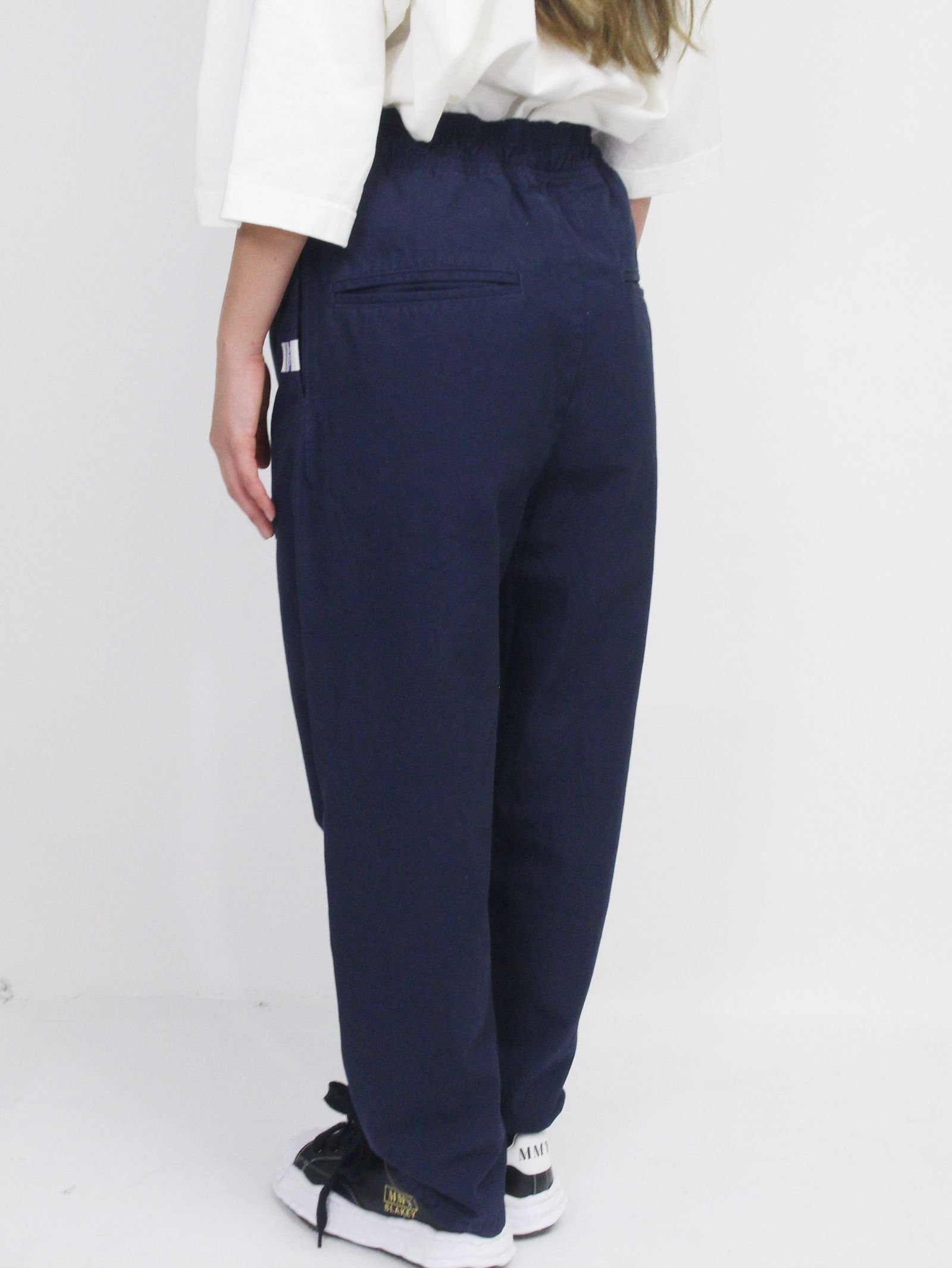 ノーサイドロングパンツ -  no side seam long pt - navy