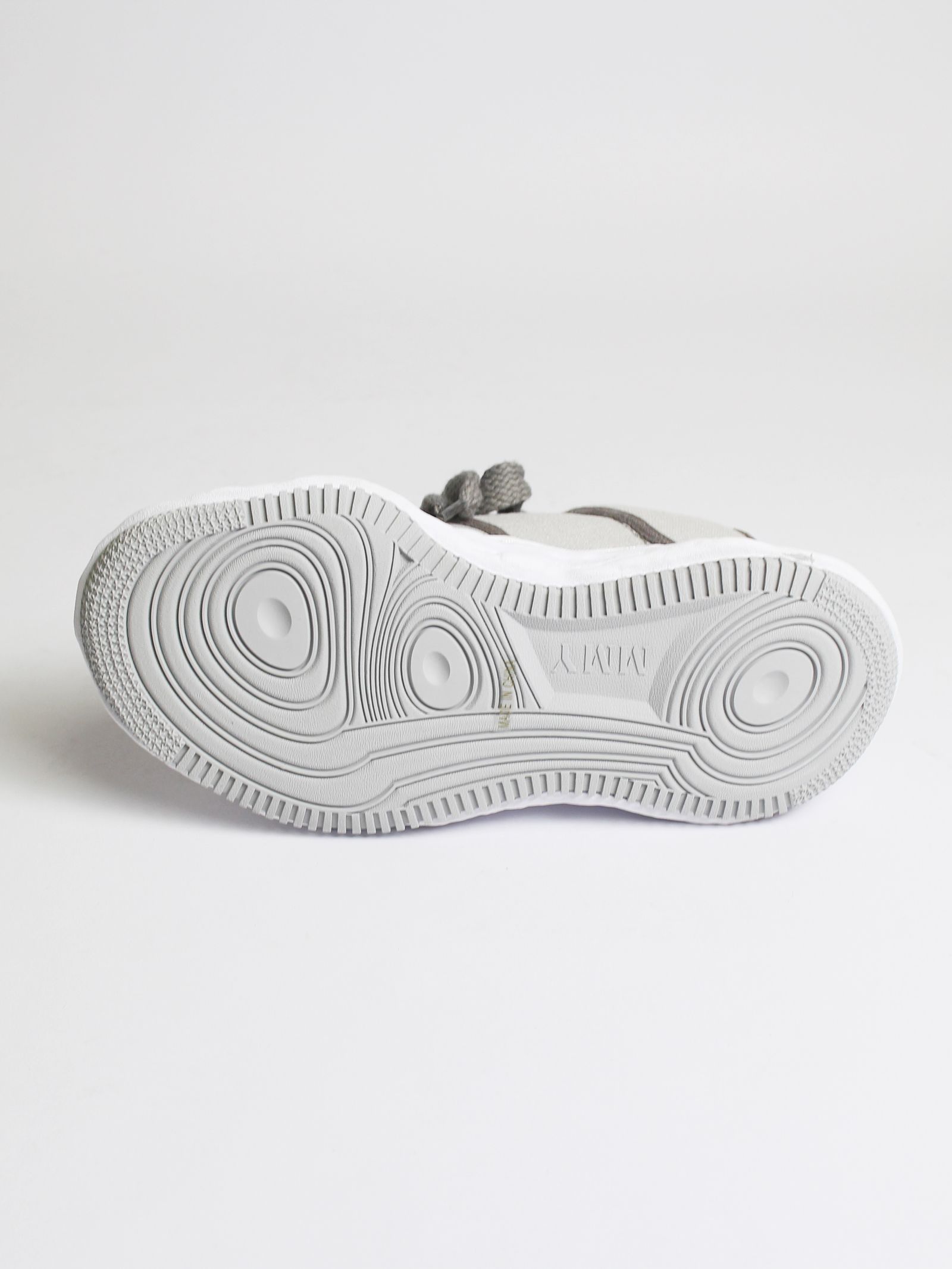 "WAYNE" OG Sole Canvas Low-top Sneaker   A07FW704 - GREY