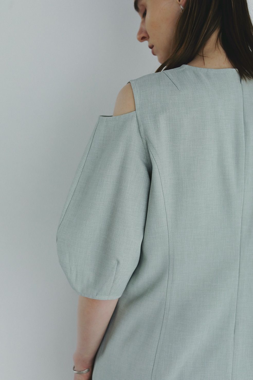 マノフ / MANOF スラッシュショルダートップス - SLASH SHOULDER TOPS - MINT MANOF - スラッシュショルダートップス - SLASH SHOULDER TOPS