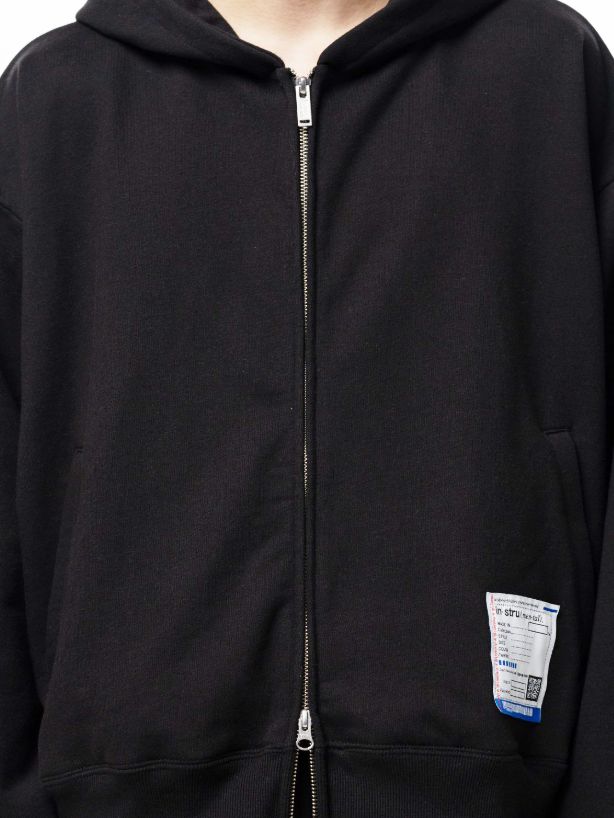 ジップパーカー - ZIP PARKA - BLACK