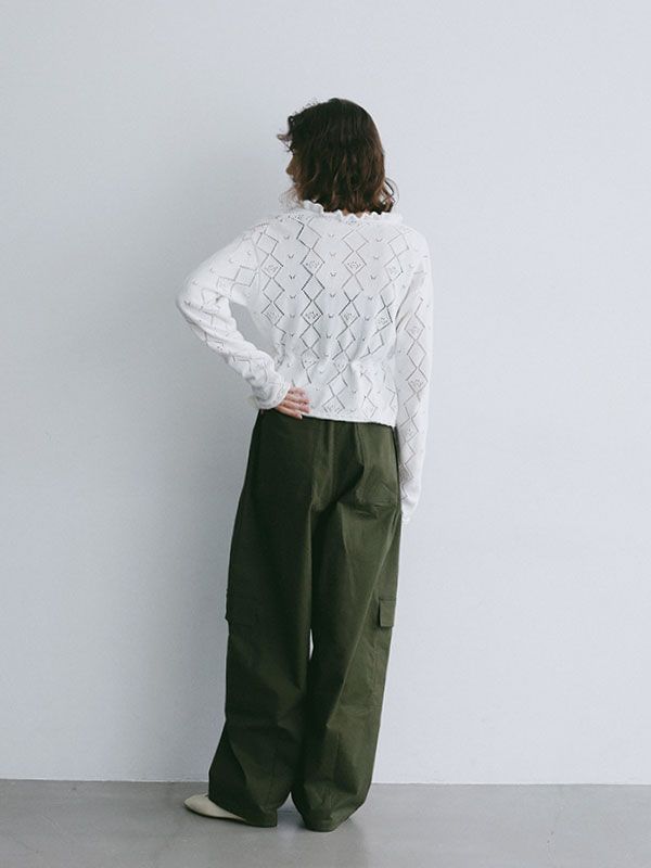 チノクロススティフカーゴパンツ (KHAKI)