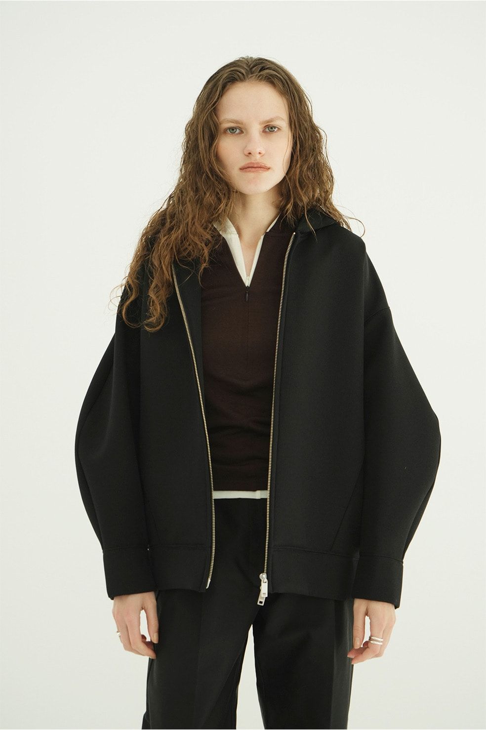 コンストラクティブボンディングフーディ -  CONSTRUCTIVE BONDING HOODIE (BLACK)