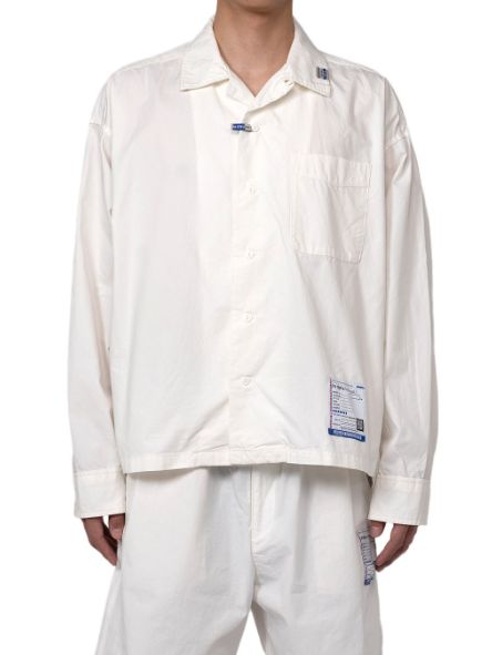 【常田 大希 さん着用】 オックスフォードロングスリーブシャツ -Oxford Long-sleeve Shirt （WHITE）