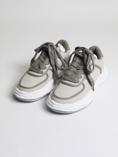 "WAYNE" OG Sole Canvas Low-top Sneaker   A07FW704 - GREY