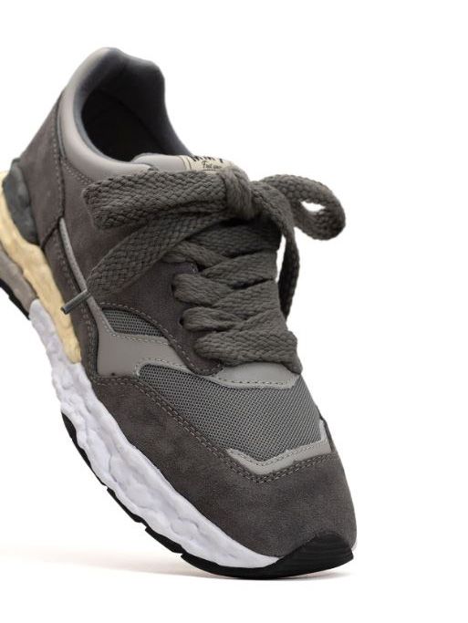 オリジナル ソール "スニーカー" GEORGE" OG Sole Mix Material Low-top Sneaker - GREY