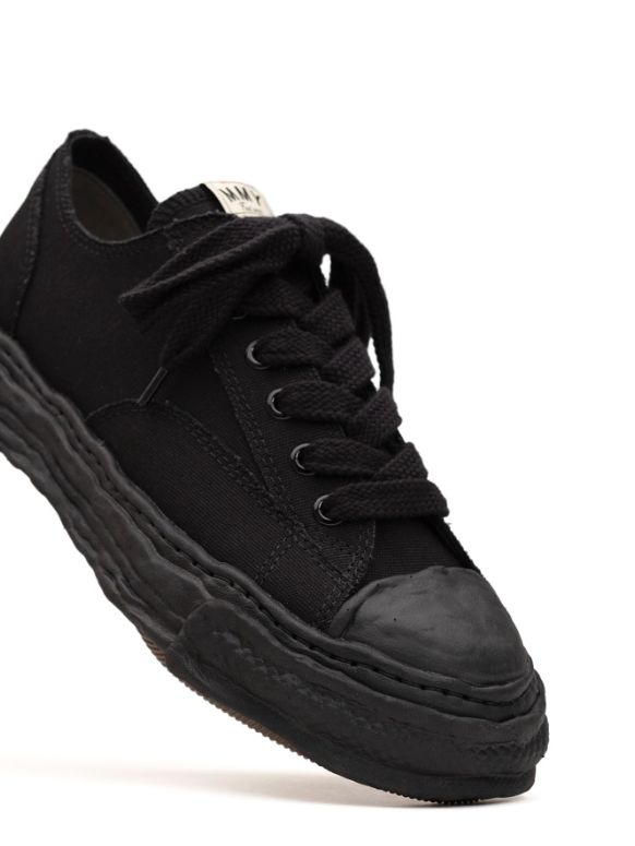 【ピーターソン 23】 キャンバス オリジナルソール スニーカー BK×BK - OG SOLE PTS23 CANVAS LOW-TOP A11FW702