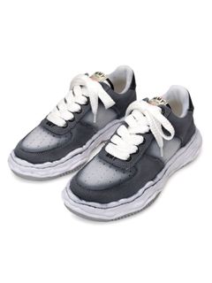 "ウェイン" オリジナルソール スプレー エフェクトキャンバス ローカットスニーカー - "WAYNE" OG Sole Effect Canvas Low-top Sneake