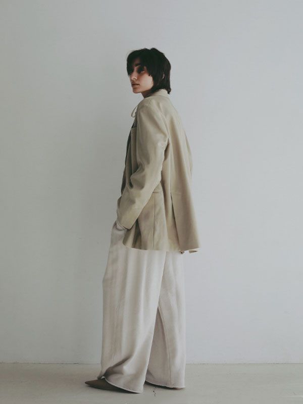 エアリースウェットパンツ - LIGHT GREY