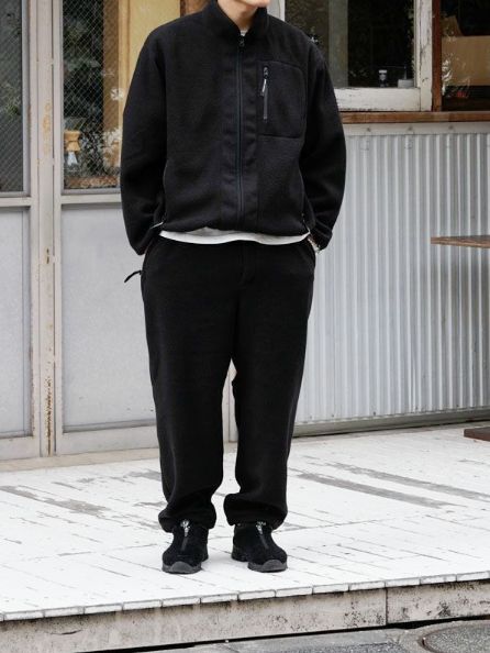 フリースジャケット - POLARTEC®︎ FLEECE JACKET- BLACK