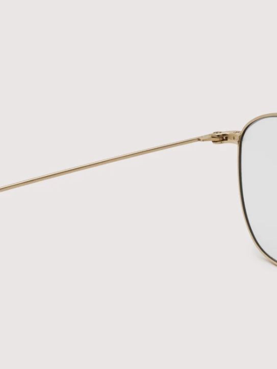 KOUGETSU（キョウゲツ） #3. CHAMPAGNE GOLD × CLEAR to D.GREY (調光モデル) メガネ / サングラス