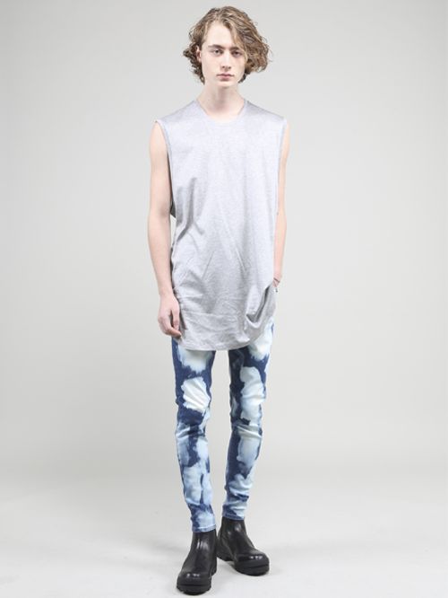 プライマリー天竺タンクトップ - Tank Top - HEATHER GRAY