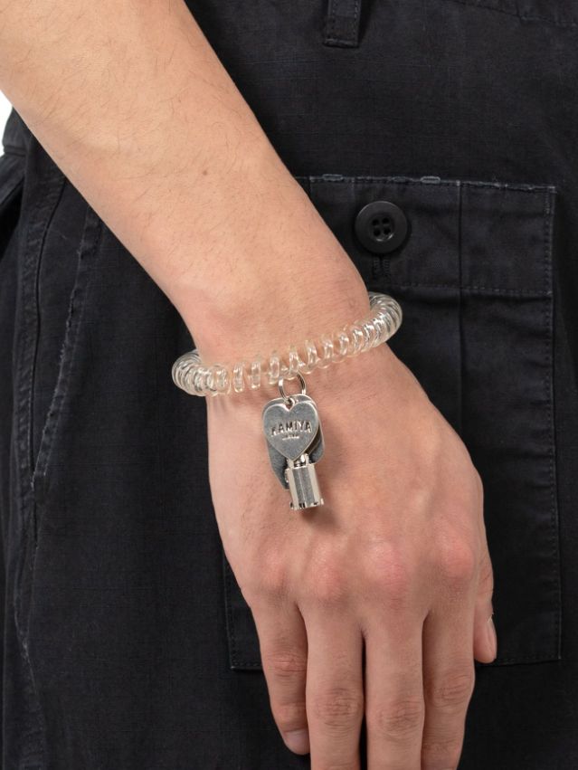 KEY CHARM BRACELET- キーチャームブレスレット - CLEAR