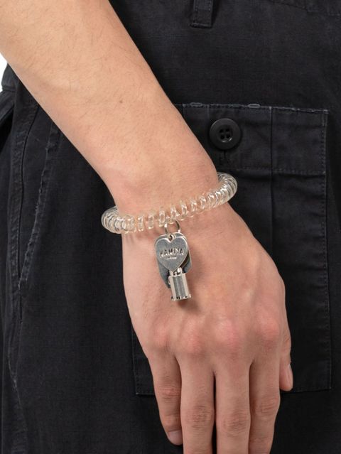 KEY CHARM BRACELET- キーチャームブレスレット - CLEAR