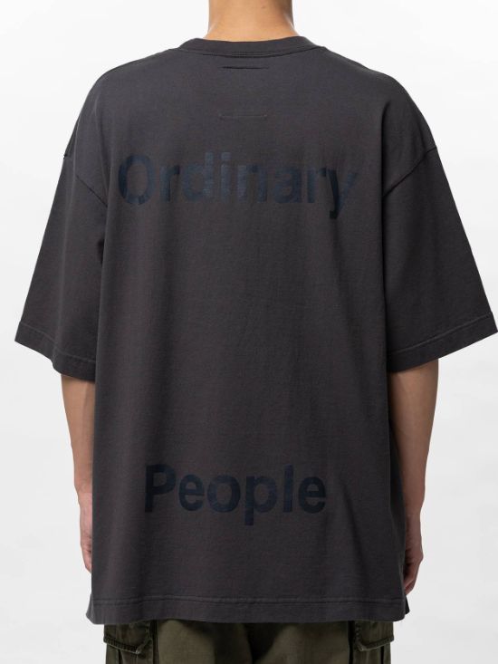 プリントTシャツ - Don't Tag Me Printed T-shirt （BLACK)