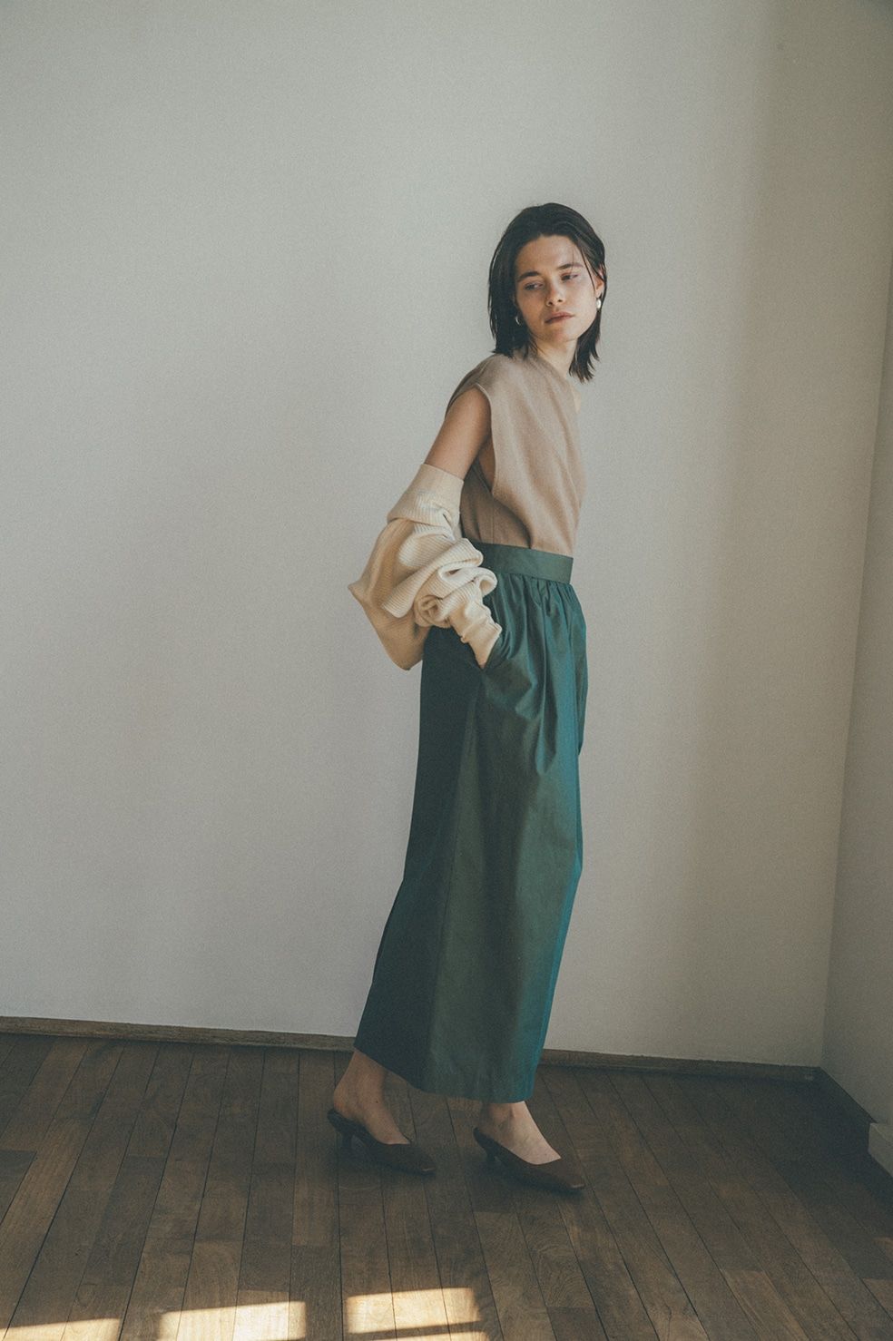 CLANE - ワンショルダーリーズトップストップス - ONE SHOULDER LOOSE