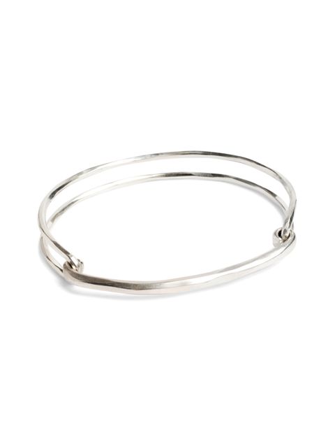 ブレスレット ハンマード リンク  - bracelet hammered link - M2215