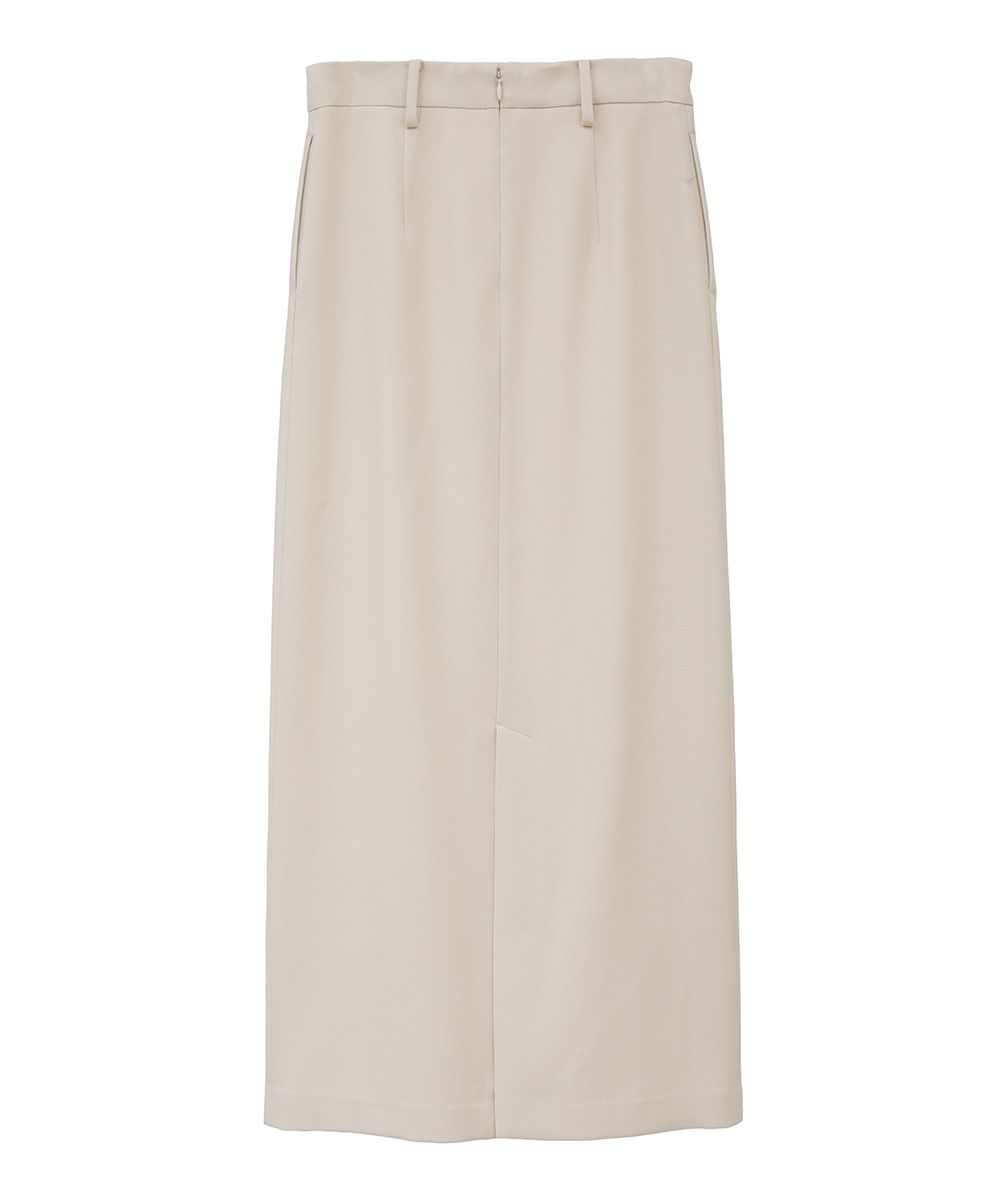 アジャスター付きスカート - 2WAY ADJUST LOW WAIST SKIRT - IVORY