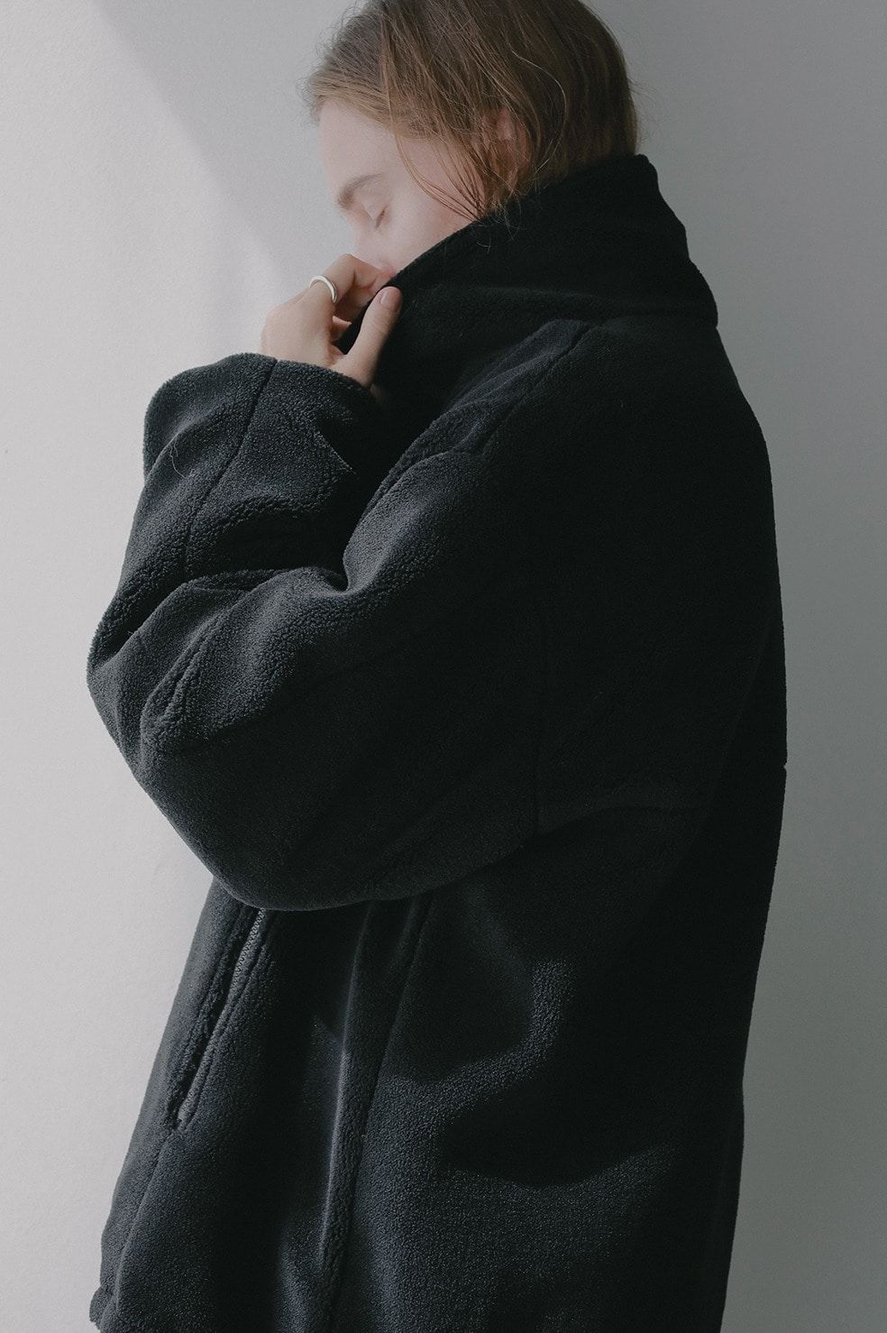 【TAION×MANOF】 リバーシブルダウンボアジャケット - REVERSIBLE DOWN BOA JACKET (BLACK)