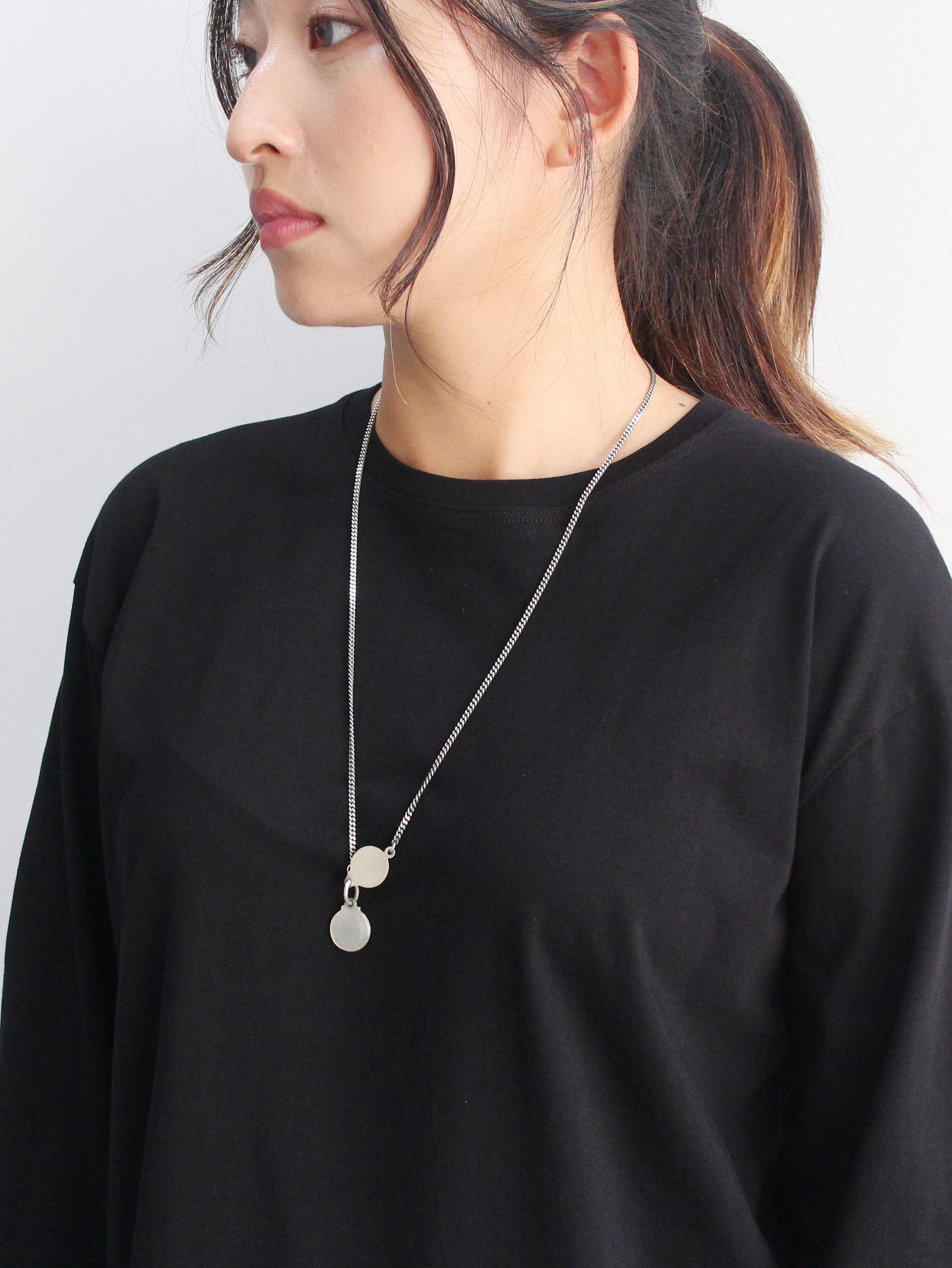 WERKSTATT:MUNCHEN - ネックレス ヒドゥン プレート - necklace