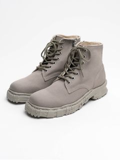 【JOSEPH / ジェセフ】 ビンテージライクソールキャンバスブーツ (GREY)