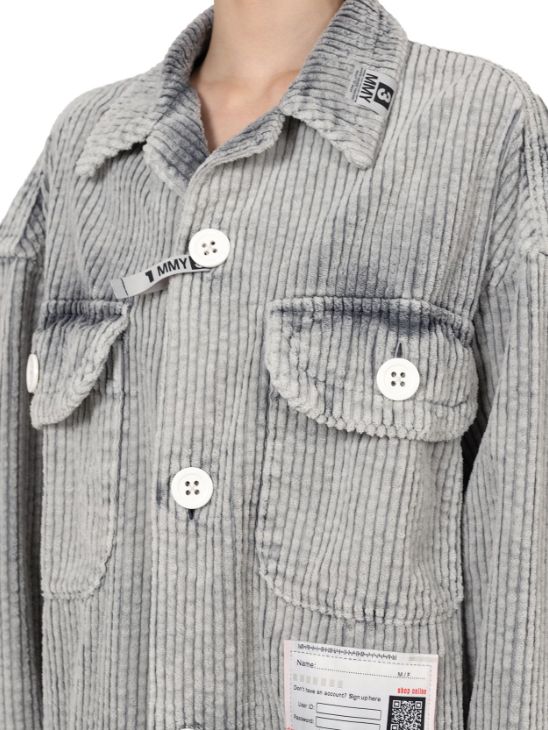 【レディース】 アマチュアソーンライクコーデュロイシャツ / Amateur Sewn Like Corduroy Shirt