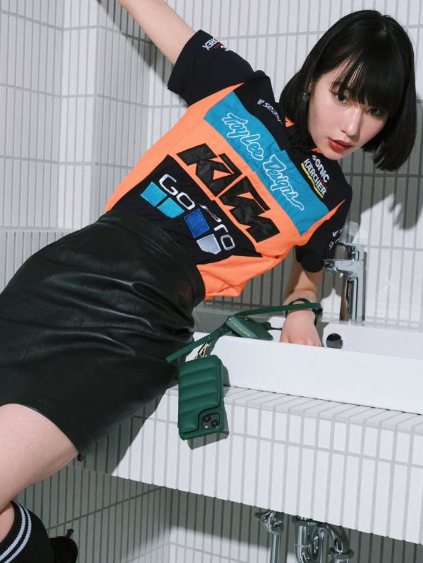 アイフォンケース レザーストラップ ｜STRAP 130cm (グリーン)