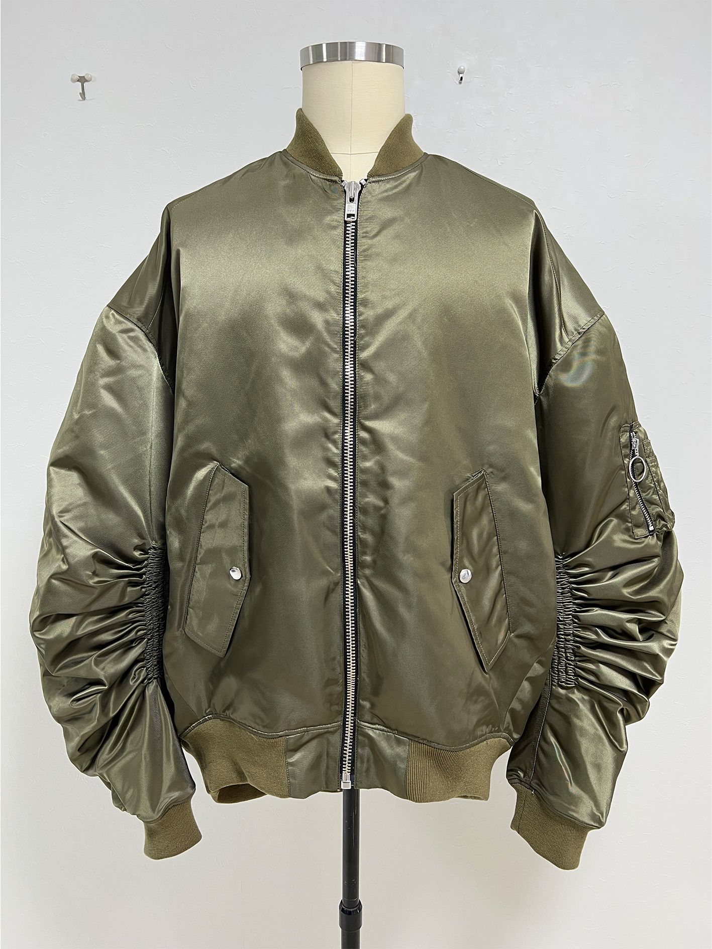 KIDILL - MA-1 JACKET - KHAKI GREEN | ADDICT WEB SHOP