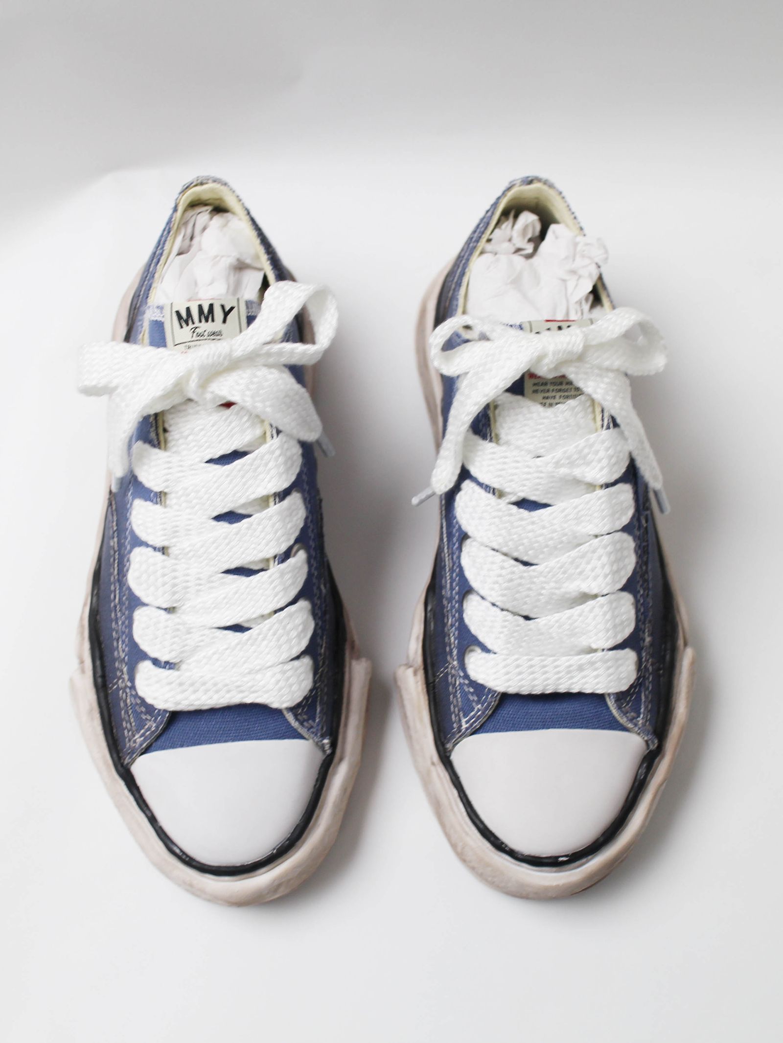 "PTRSN" OG Sole OD CANVAS Low-top Sneaker - NAVY