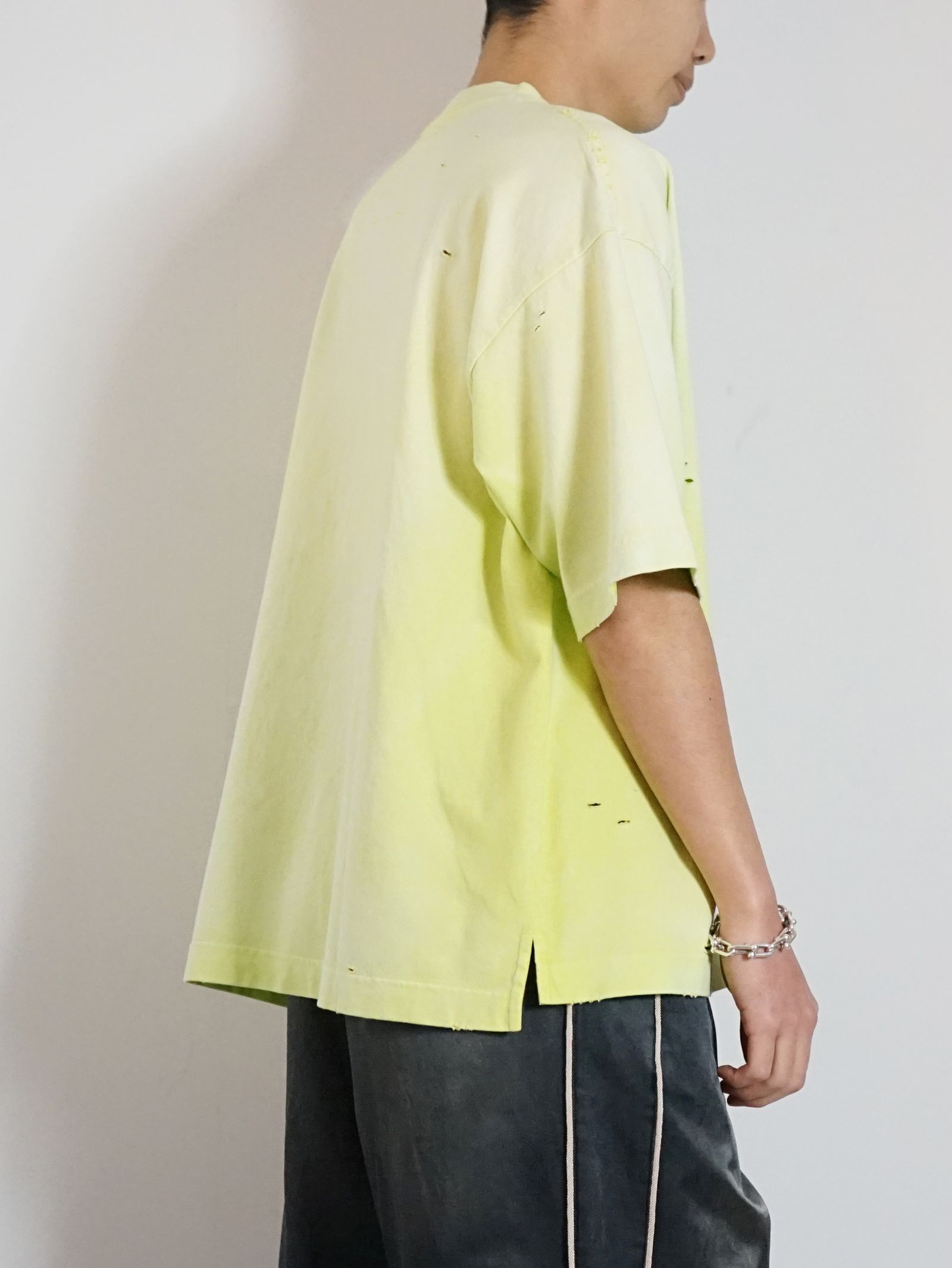 解体と再生! MIHARA YASUHIRO サンフェードTシャツ エイジド加工 Maison MIHARA YASUHIRO ONLINE STORE（ミハラヤスヒロ