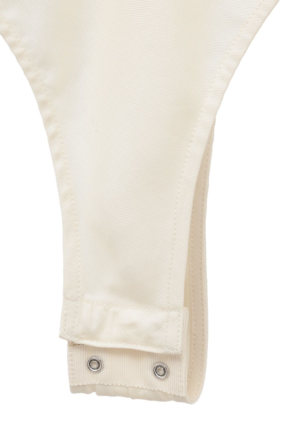 ブイネックボディスーツ - V NECK POWER SHOULDER BODYSUIT(IVORY)