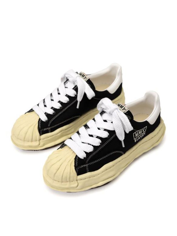 オリジナルソールスニーカー "BLAKEY / ブレイキー" VL OG Sole Canvas Low-top Sneake -  BLACK - A09FW732