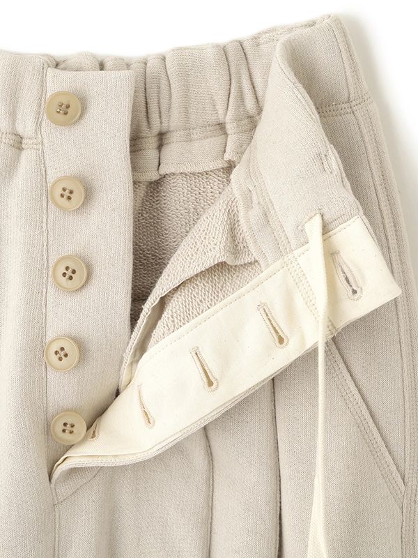 エアリースウェットパンツ - LIGHT GREY