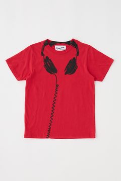 プリントティーシャツ | VQ TROMPE L'OEIL BABY TEE （RED)