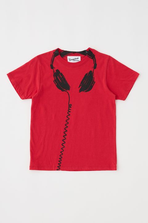 プリントティーシャツ | VQ TROMPE L'OEIL BABY TEE （RED)