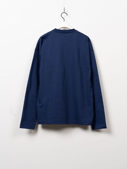 【26AW】 ポケットロングスリーブカットソー - POKET LS TEE （NAVY）