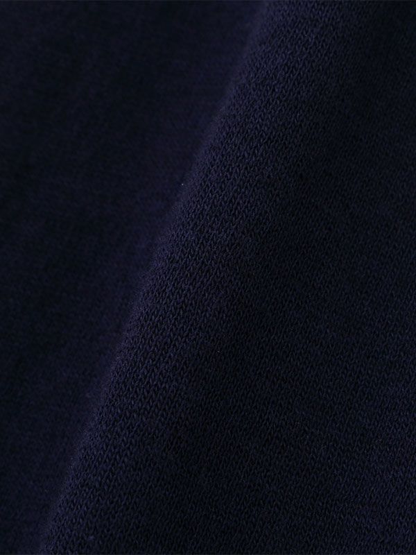 バイカラーハイゲージニットプルオーバー - NAVY