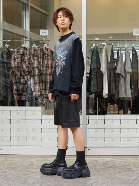 ショーツで作るKAMIYAのレイヤードスタイル