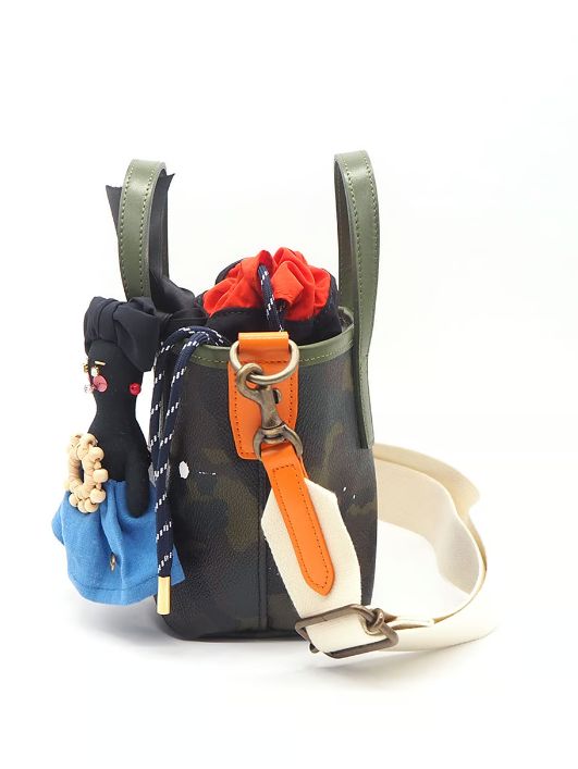 Gentil bandit - ジャンティバンティ コラボバッグ -GBD24S-PP - BLACK