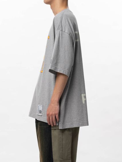 プリントTシャツ - Don't Tag Me Printed T-shirt （GRAY)