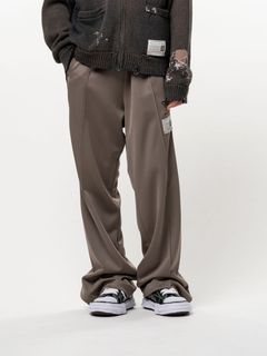 フォールデッド トラックパンツ - Folded Track Pants （BEIGE)