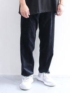 【25-26AW】 コーデュロイ ワイド パンツ - WIDE PANTS CORDYROY - NAVY